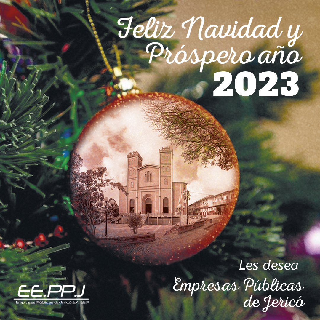 Feliz Navidad Empresas Públicas de Jericó